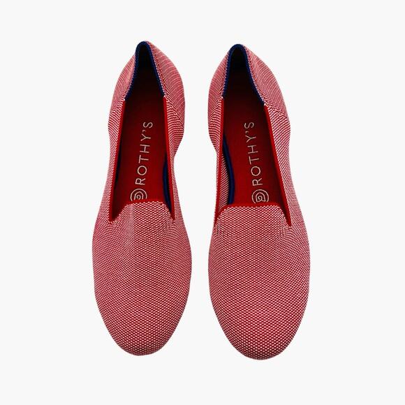 Rothy's Lollipop Loafers Red Retired Women’s Size 9 - Picture 3 of 10